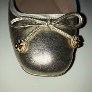 Tory Burch Laila driver ballet flat size 6.5 gold